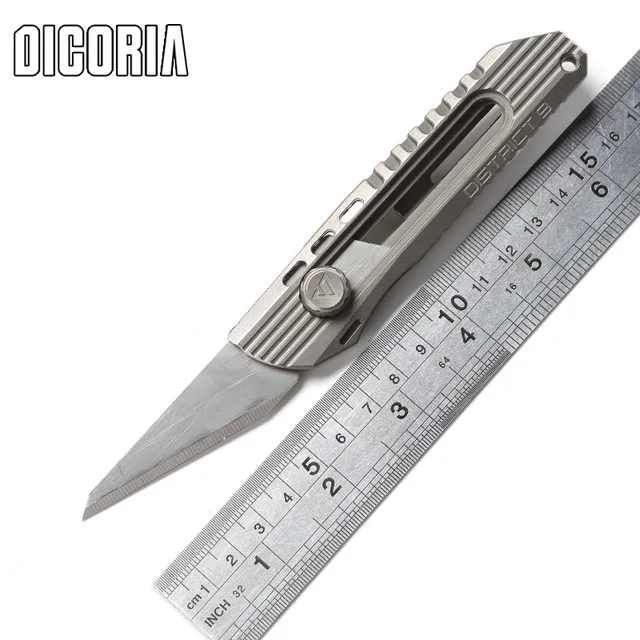 Нож для резки бумаги оригинальный нож титановая ручка лезвие из нержавеющей