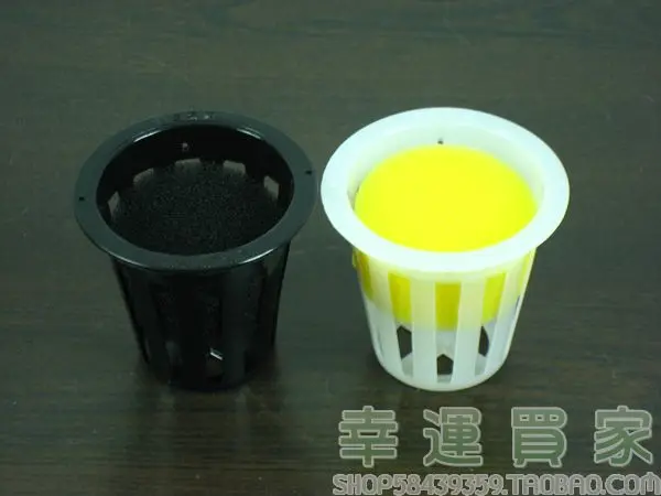 Net basket cup pot anchorage transplant nursery pots aeroponic hydroponic plants PE material | Дом и сад