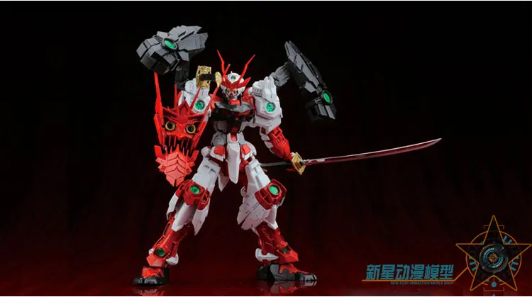Японская оригинальная модель Gundam MG 1/100 SENGOKU ASTRAY Gundam NINJAR SEED Mobile Suit детские игрушки с держателем