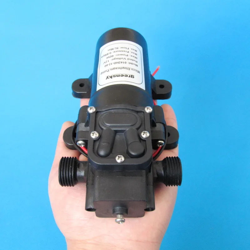 Фото Диафрагменный насос постоянного тока 116PSI 5 л/мин 12 В 60 Вт diaphragm pump pump dcdiaphragm pump 60w Диафрагменный насос постоянного тока 116PSI 5 л/мин 12 В 60 Вт diaphragm pump pump dcdiaphragm pump 60w