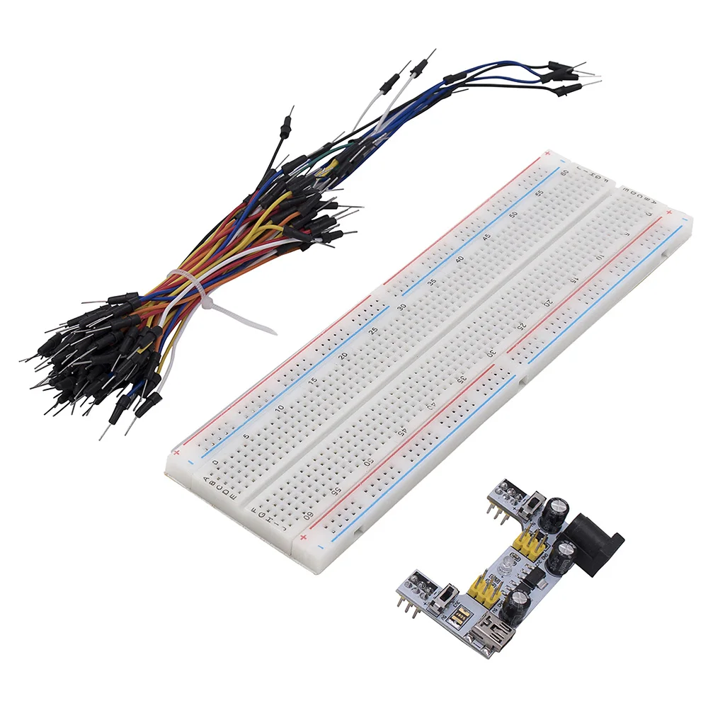 MB102 макетная плата модуль питания 3 В 5 В/МБ 102 830 точек прототипа для набора Arduino/65
