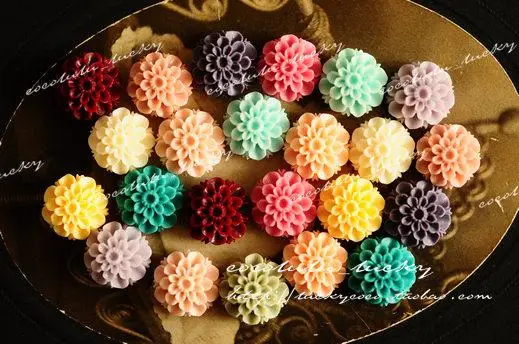

21mm ,mix colors Resin Flower pendants,cameo vintage pendants,DIY fashion resin Craft jewelry