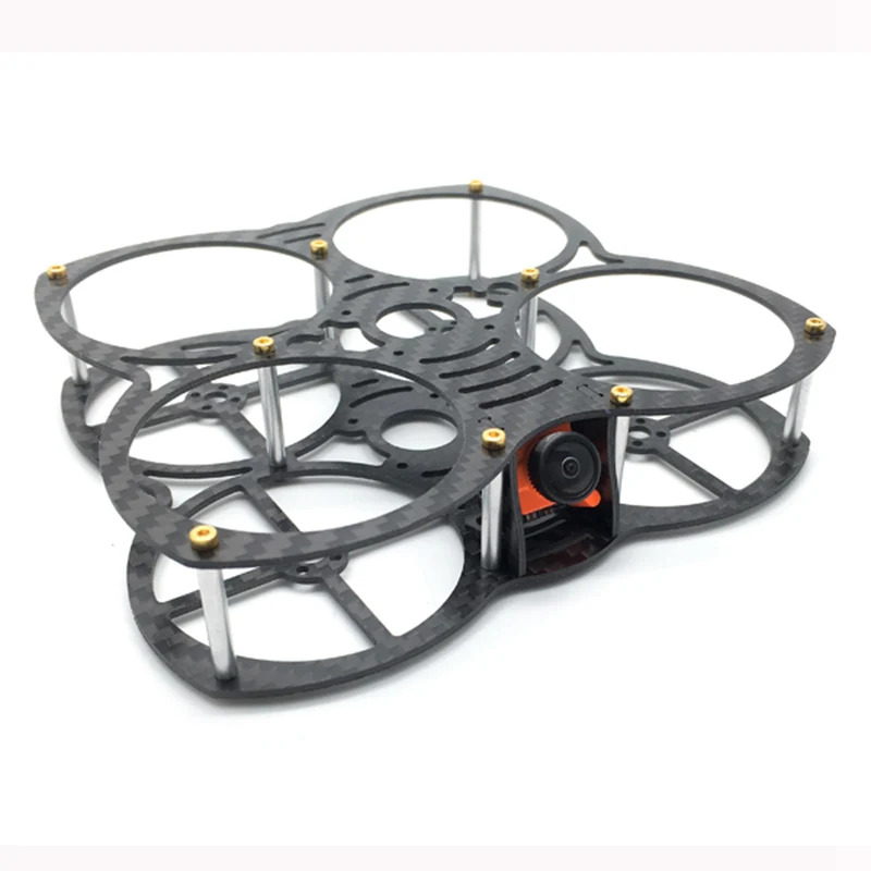 Exuav мини-бабочка 90 мм Колесная база 1.5 mmThickness углерода Волокно FPV-системы Racing Drone