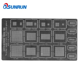 Точная версия! Бесплатная доставка, универсальный трафарет для ремонта, мобильный телефон, 21 в 1, BGA