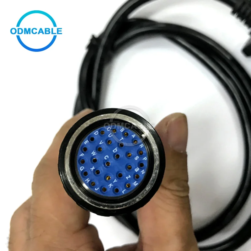 OBD II с 9-контактным диагностическим кабелем vocom 16-контактный диагностический