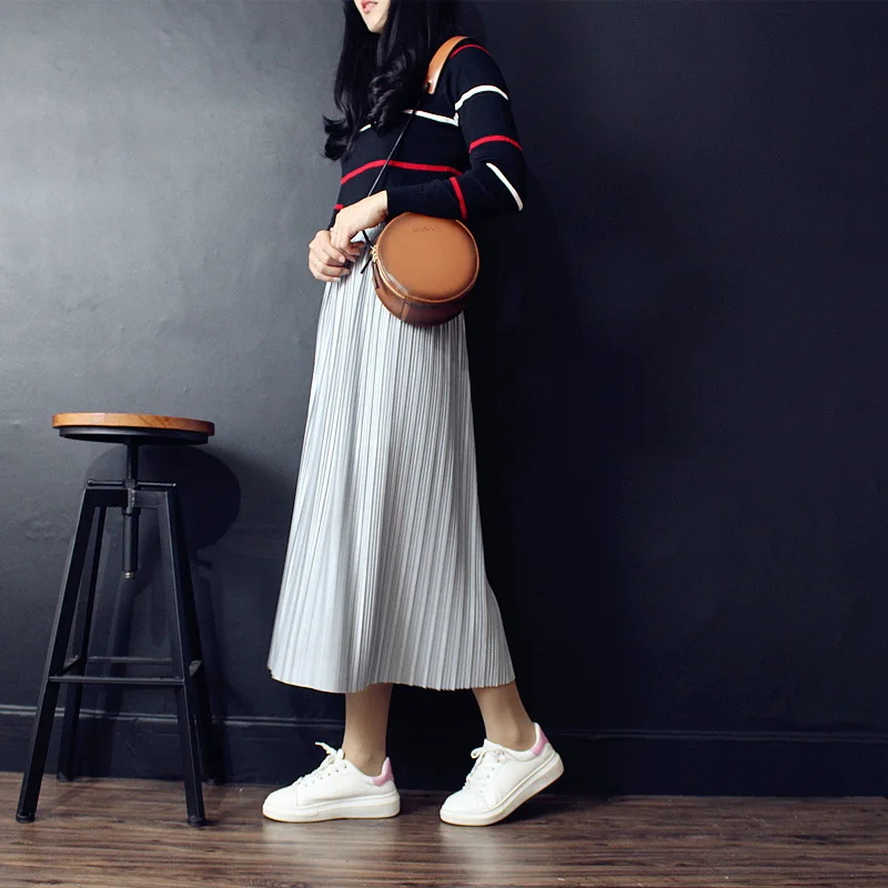 Юбки Из Жемчужного атласа Прозрачная Тонкая красивая гладкая юбка|skirt pearl|skirt