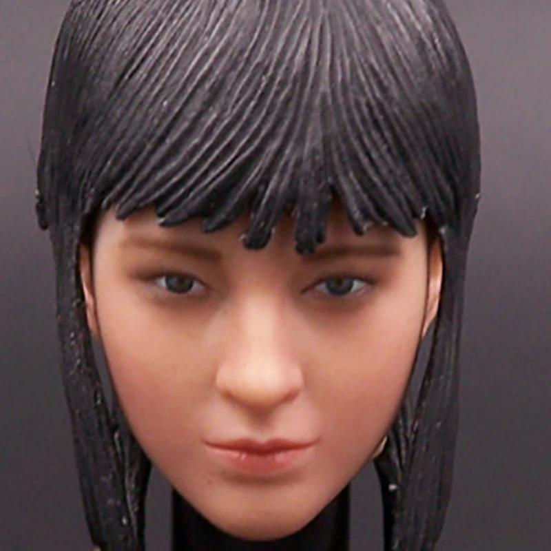SO Toys голова лепить 1/6 Модель Игрушки японские черные длинные волосы женская
