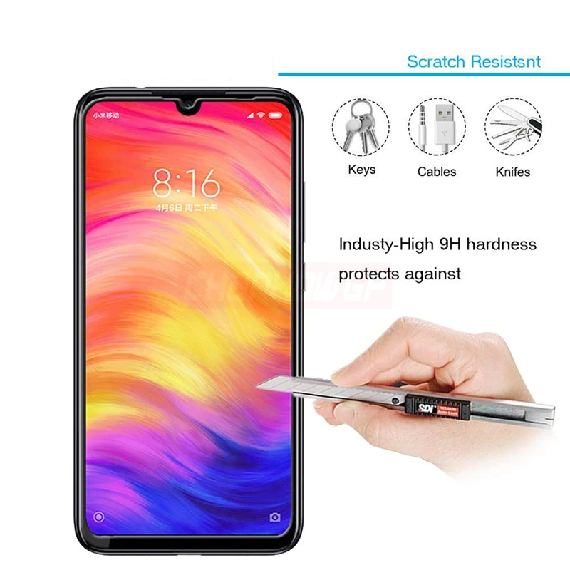 Закаленное стекло с полным покрытием для Xiaomi Redmi K20 Pro Mi 9T A2 Lite Защита экрана Note 7 6 5