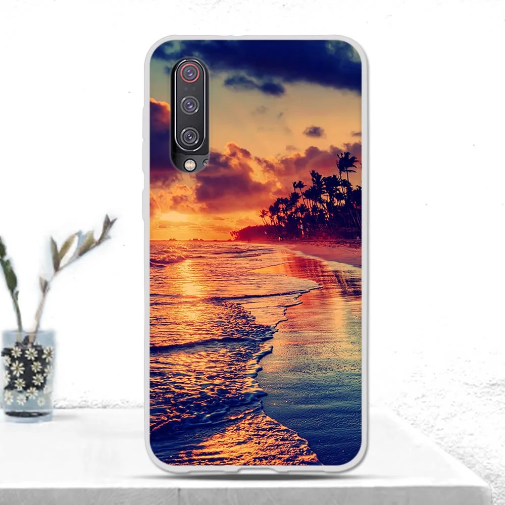 Роскошные Чехлы для Xiaomi Mi 9 SE чехол Мягкая силиконовая задняя крышка из ТПУ Для