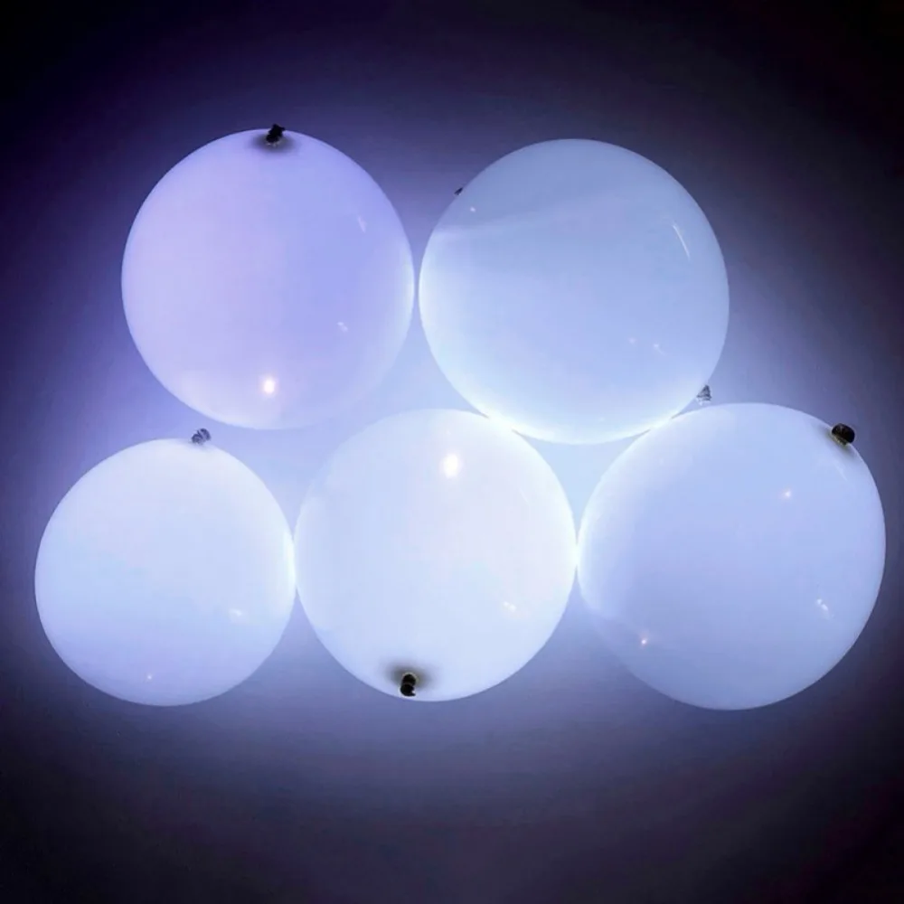 10 шт./лот мини круглый шар Led RGB огни День Святого Валентина вспышка лампы для