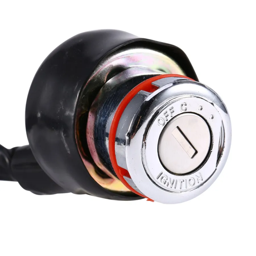 Переключатель зажигания с 6 проводами 3 позиции 2 клавиши для мотоцикла Kart Pit Quad