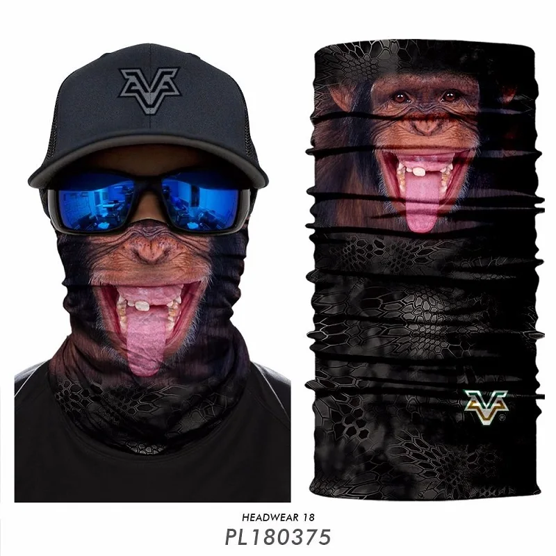 Головной убор Мужской с 3D рисунком животных |