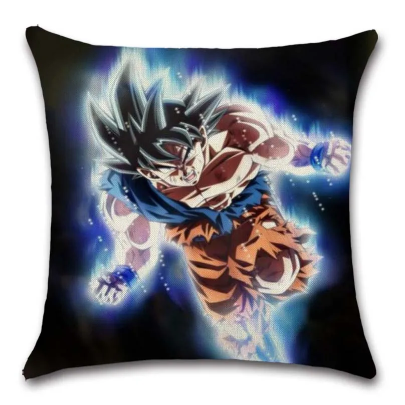 Мультфильм Dragon ball Сон Гоку Чехлы вечерние декоративный стул магазин сиденья домашнее украшение для дивана дети друг подарок настоящее наволочка