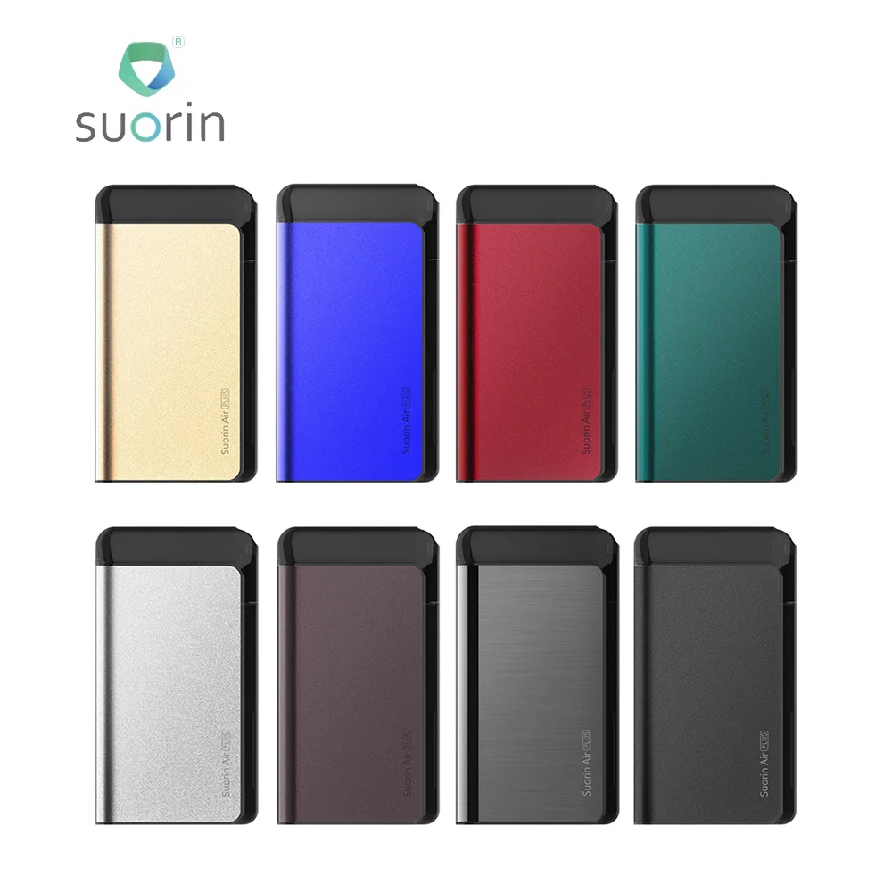Новый оригинальный комплект Suorin Air Plus Pod System с аккумулятором 930 мАч и баком 3 5 мл