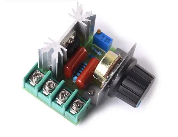 2 шт. регулятор напряжения переменного тока 220 в 2000 Вт SCR|termostato| |