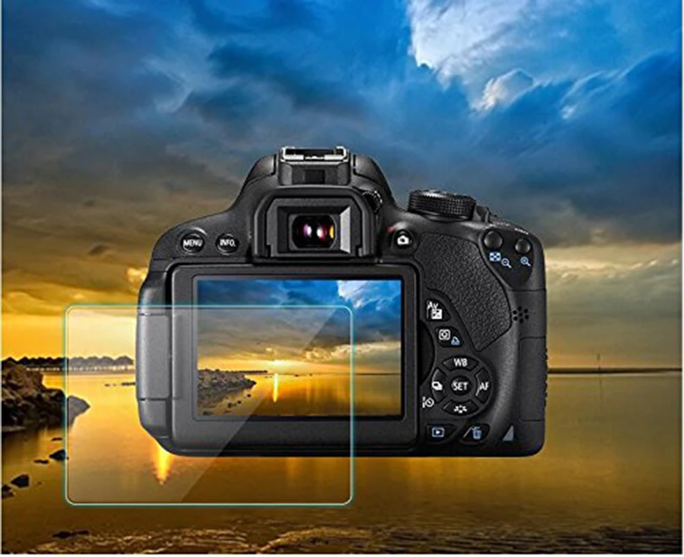 LXH GSP-X100T 0 3 мм ультра-тонкая зеркальная камера LCD закаленное стекло 9H твердость