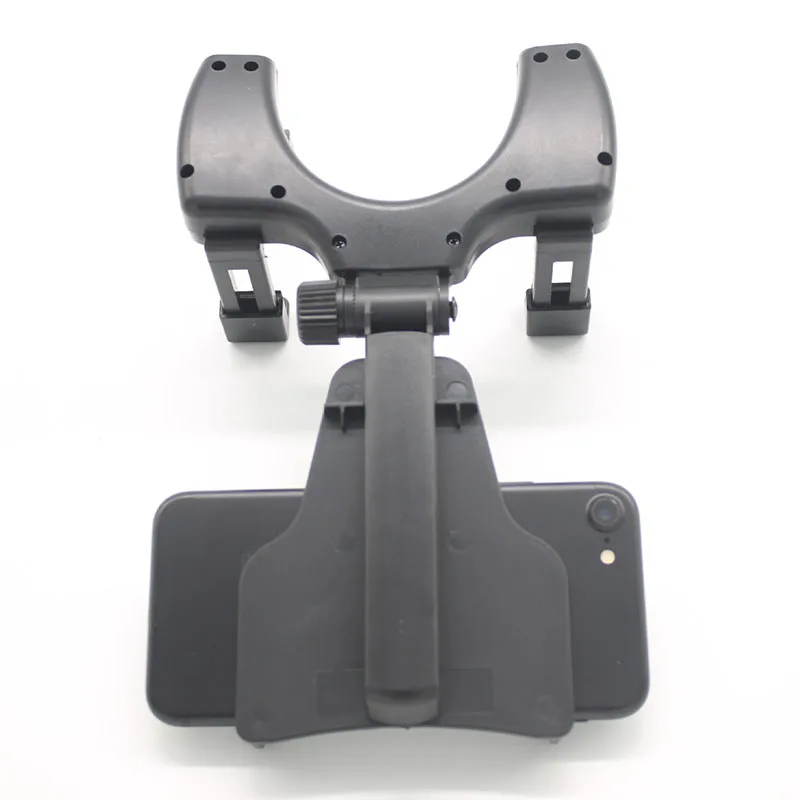 1 шт. Автомобильное зеркало заднего вида мобильный телефон Регулируемая