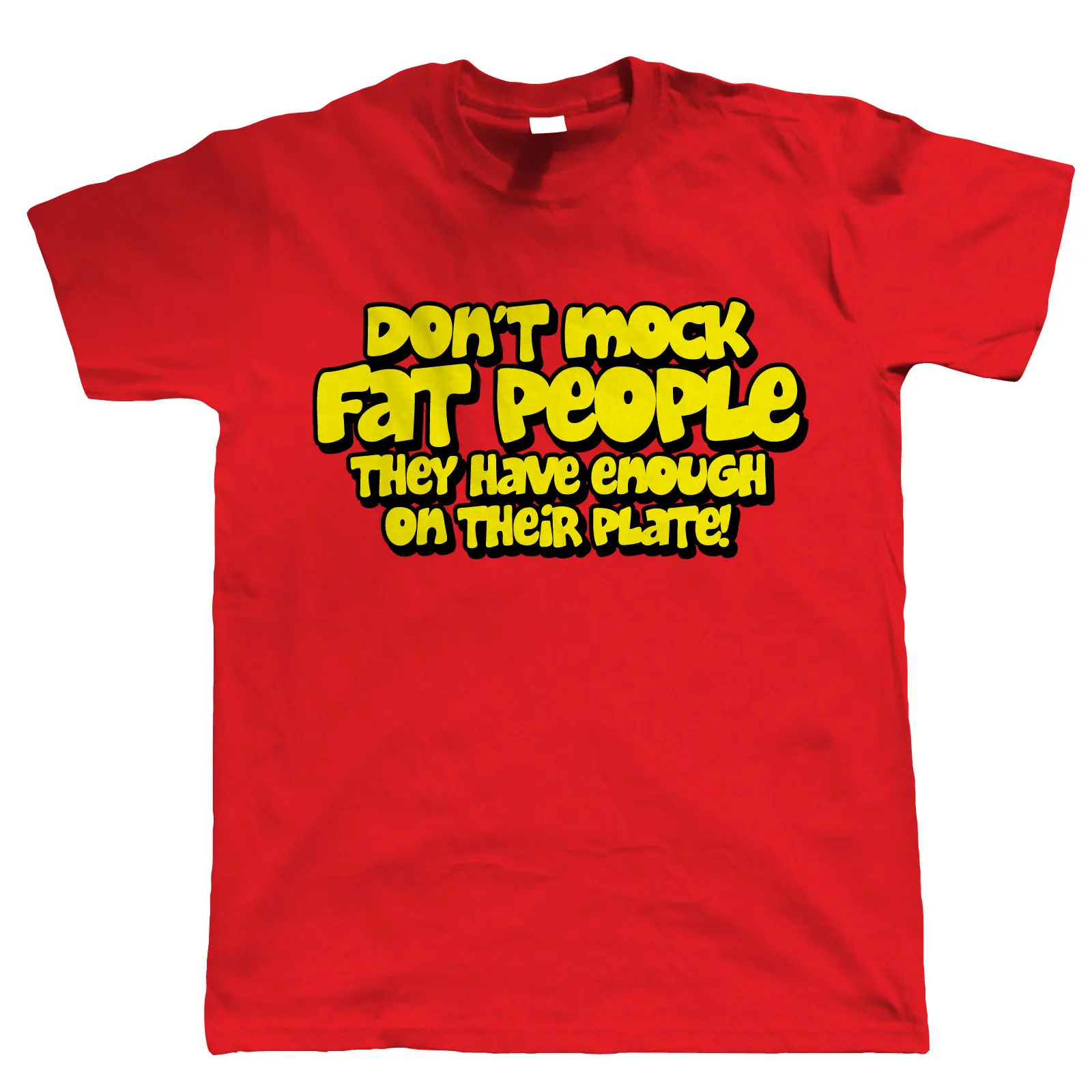 NO 'altura Imitacion Fat People Camiseta Divertida Hombre хипстерские футболки с короткими рукавами топы