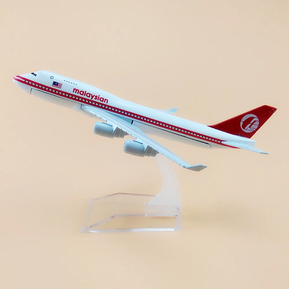 16 см Металл Air Malaysian Airlines Boeing 747 B747 200 Airways модель самолета Модель литой сувенир