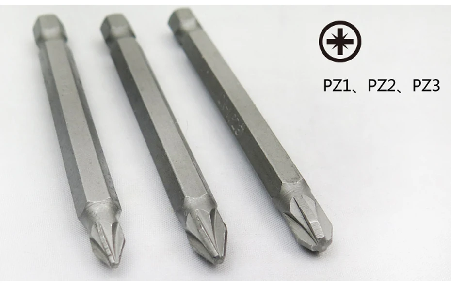 32 шт. Cr-V Набор отверток специальной формы с прорезями Phillips Torx Hex Pozidriv Bit 6,35 мм шестигранный хвостовик аксессуары для электроинструмента
