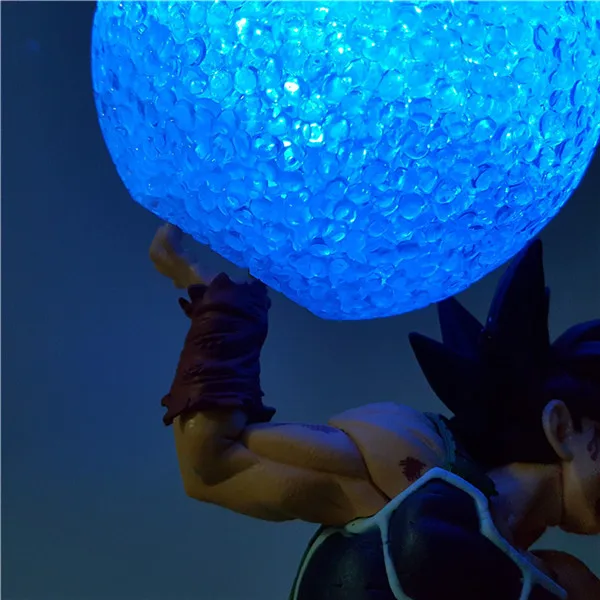 Dragon Ball Z Burdock Супер Saiyan Led Light Dragon Ball Супер Goku Brother ПВХ фигурки аниме, модели игрушки