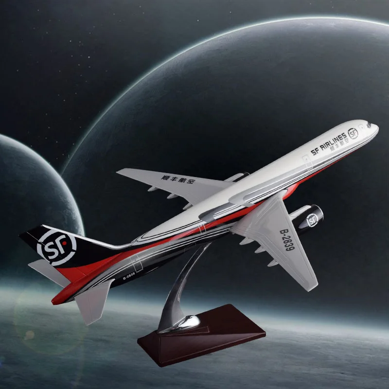 

47cm ShunFeng White Boeing 757 Resin SF Airlines Express Airplane Model B757 Airbus Airways Aircraft Model