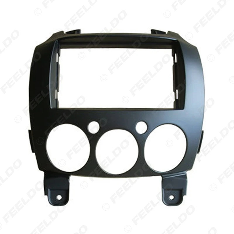 Автомобильная рамка FEELDO 2 Din для крепления панели Mazda 2010 Demio 2007 + стерео радио Fascia