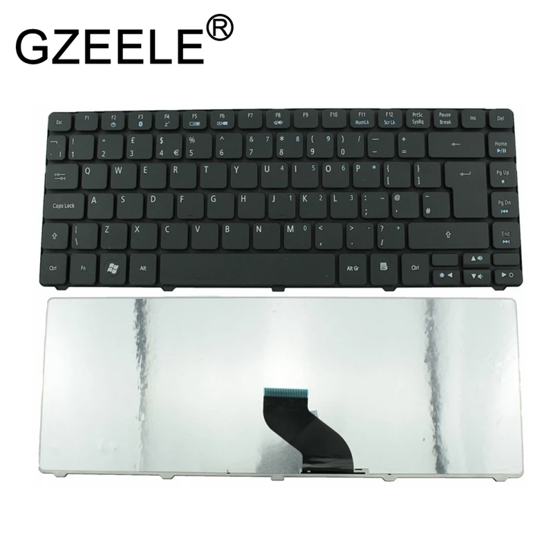 Новая черная клавиатура GZEELE для ноутбука ACER Aspire 3810 3810T 3410T 3820T 4810T 4410T 3820 V104662AK3 V104630DK3
