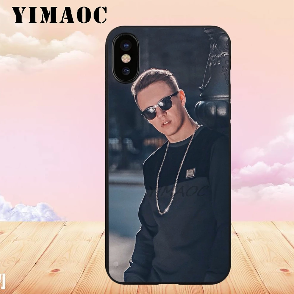 3 YIMAOC Markul Rapper Мягкий ТПУ Черный силиконовый чехол для iPhone X или 10 8 7 6 6S Plus 5 5S SE Xr Xs Max - Цвет: 3
