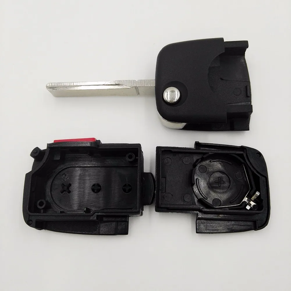 Складной ключ для VW Golf 4 5 6 Passat B5 B6 Polo камера 3 кнопки|key for vw|key forkey replacement |