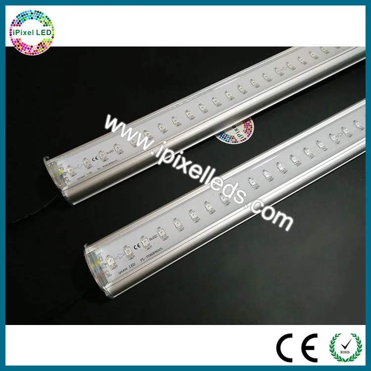 Dc5v 60 пикс./м smd 5050 алюминий ограждение трубки led rgb 120 пикселей/2 М