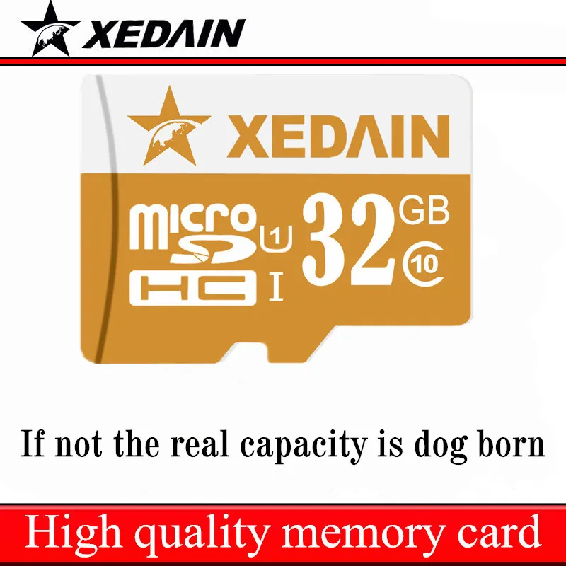 Карта Micro SD 32 ГБ Class 10 16 ГБ/64 ГБ/128 Class10 UHS-1 класса карт памяти флэш-Мини TF Microsd для