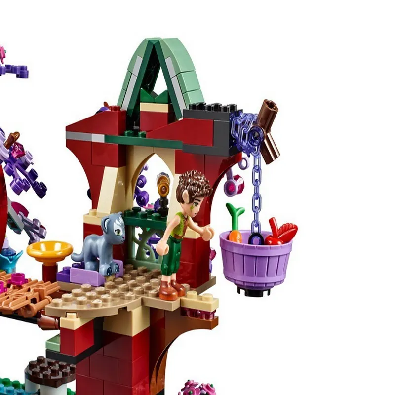 Bela Elves The Treetop Hideaway 41075 модель строительные блоки Дети DIY Кирпичи игрушки для детей