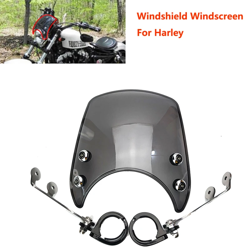 Новое поступление! Для Harley Davidson Sportster 883R 883 900 1000 1100 1200 зеркала в свободно перемещающейся раме для XL xlh XLX XR мотоциклетные регулируемый, для ветрового стекла лобового стекла автомобиля