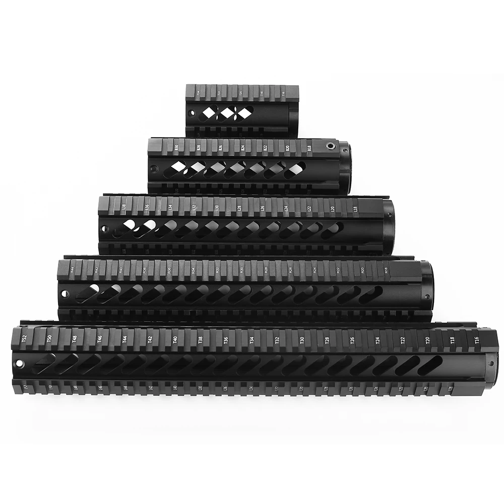 Magorui AR15 Tactical Free Float Quad Handguard Rail для M4/M16 Picatinny Rail Mount
