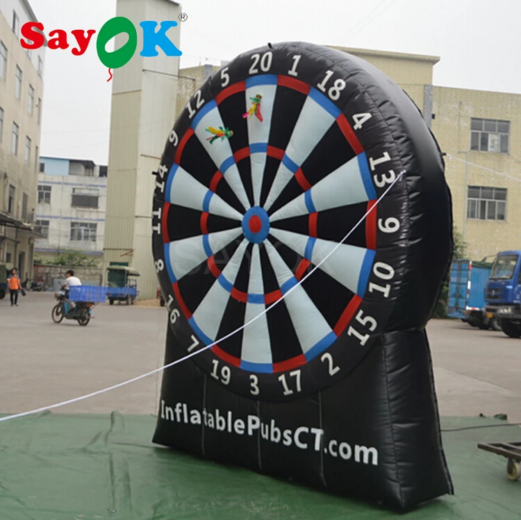 Рекламные надувные футбольные дартс игры доска Дартс для продажи|Надувные