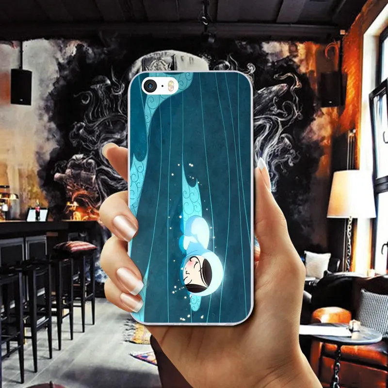 Горячая песня моря Мягкий ТПУ силиконовый чехол для мобильного телефона iPhone X XR XS