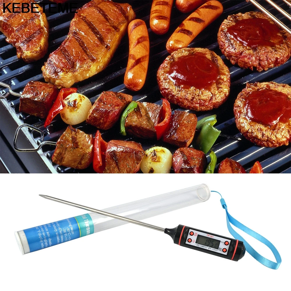 1 шт. цифровой пищевой термометр в виде ручки | Инструменты