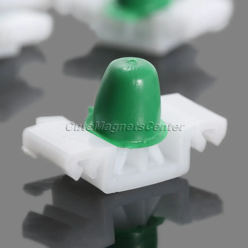 50 шт. автомобильный Стайлинг накладная полоса для бампера автомобильные зажимы