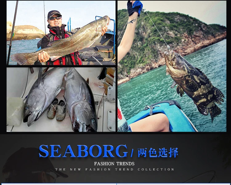Фирменная Новинка Киото SEABORG/ANYFISH BAY отсадки 200L/200R металла с ЧПУ отсадки катушка накладные катушки 6,1: 1 25KGS перетащите мощность