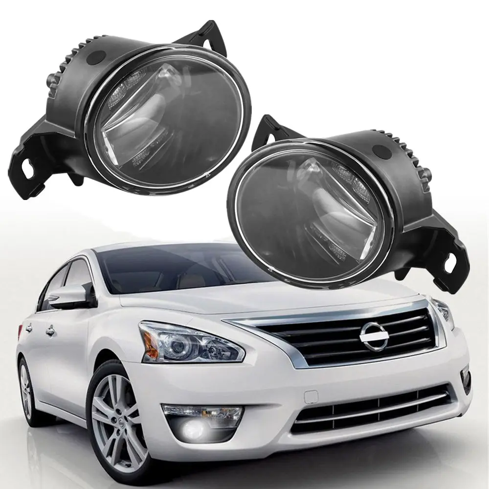 Противотуманные фары в светодиодный ном стиле для Nissan Altima Maxima Rogue Sentra