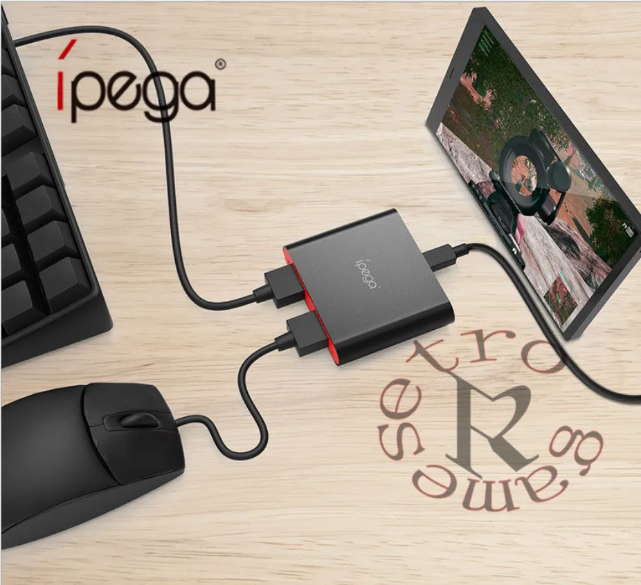 Беспроводная Bluetooth клавиатура мышь конвертер для Android смартфона планшета