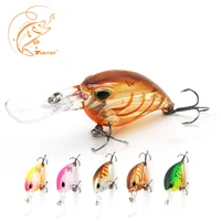 thritop artificial bait fishing tackle tp058 hard bait accessories 6cm 5g 5 various colors for option crank fishing lure
