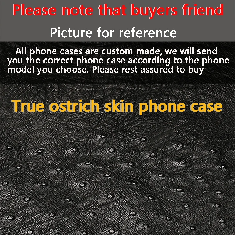 

Luxury Genuine Leather half-pack mobile phone case for VIVO v6 case ostrich skin phone case phone protection case