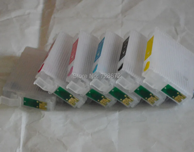 T0791 Refillable патрон чернил для принтера EPSON Stylus Photo 1400 1500 W P50 ремесленника 1430 PX650 PX660 700