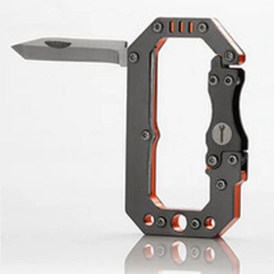 Have Knife Orange H1066-B для выживания кемпинга походов на открытом воздухе Многофункциональный брелок Рюкзак Пряжка крюк карабинный замок Пряжка быстрая Пряжка EDC - Цвет: Have Knife Orange