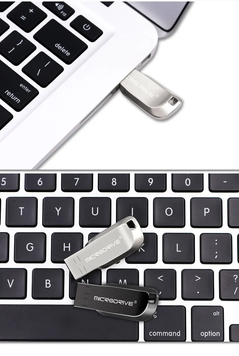 Металлический usb флеш-накопитель, 64 ГБ, 32 ГБ, 16 ГБ, 8 ГБ, 4 Гб, USB 2,0, портативный накопитель, 128 ГБ, карта памяти, флешка для хранения, флэш-диск