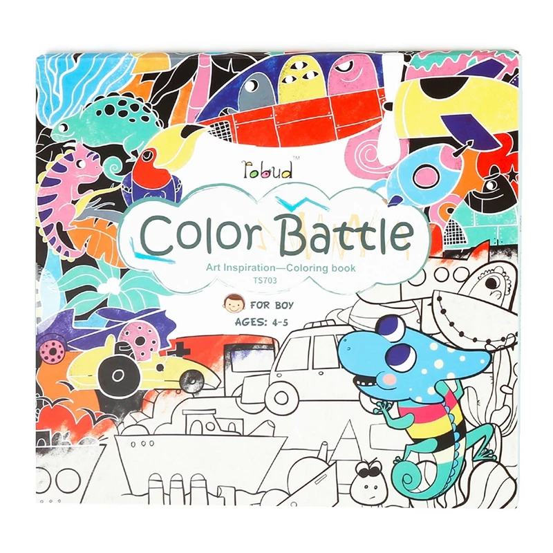 Robud color ing книги Художественное вдохновение Рисование игрушки для детей и малышей