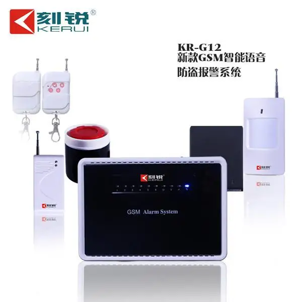 

KR-G12 New Design GSM Burglar Alarm System,door sensor ,GSM Alarm system