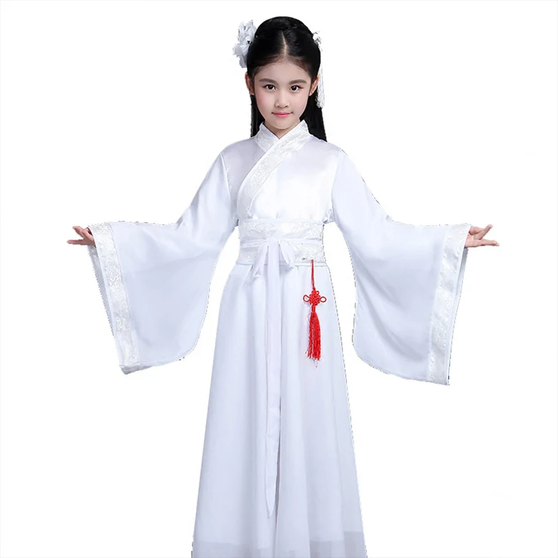 Children Hanfu clothing baby qipao piano dance costume chinese ethnic dress summer floral print style kid | Детская одежда и обувь
